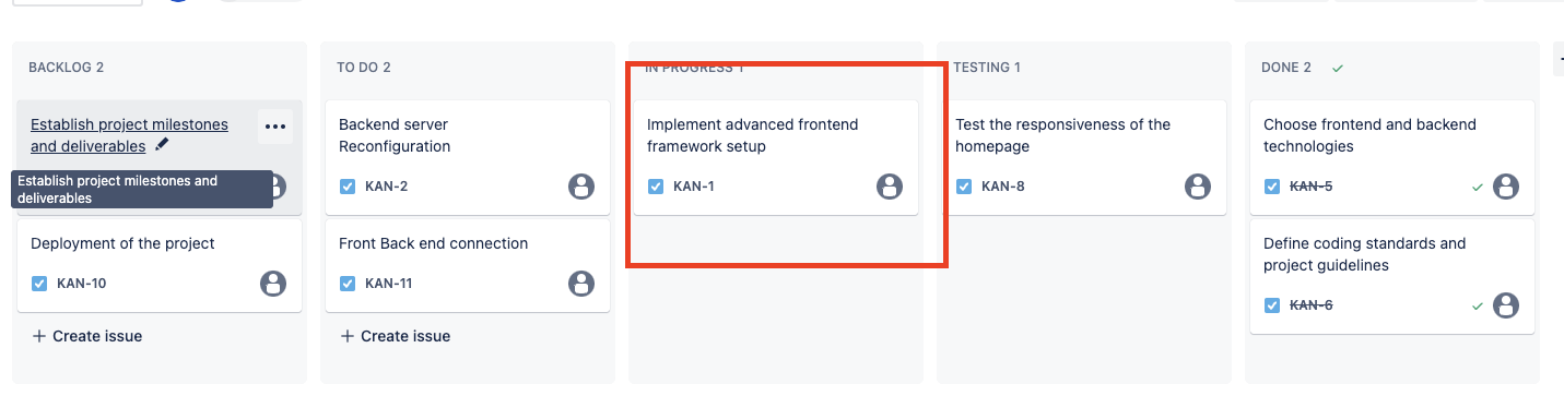 Kanban Cards